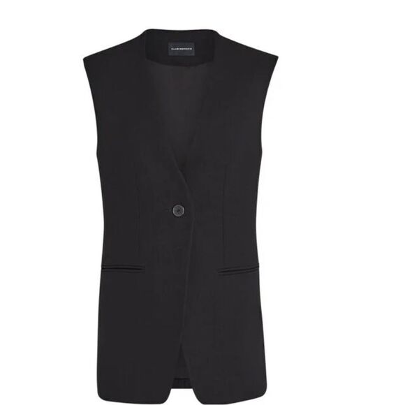 Club Monaco black belted vest size XS - Picture 13 of 14